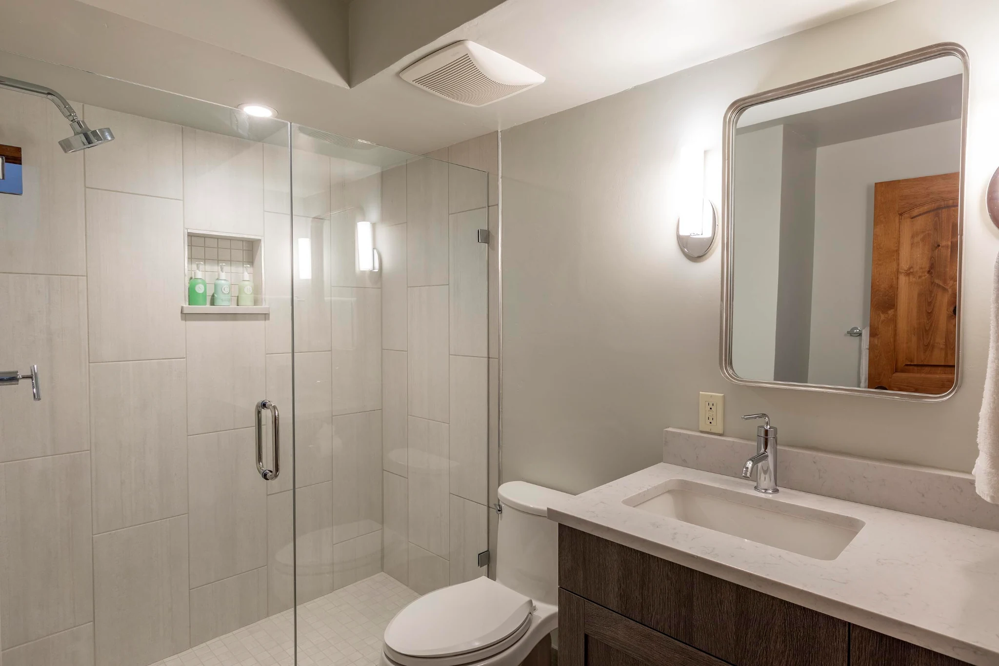 Custom bathroom remodel by Cunningham Construction — project photo 2